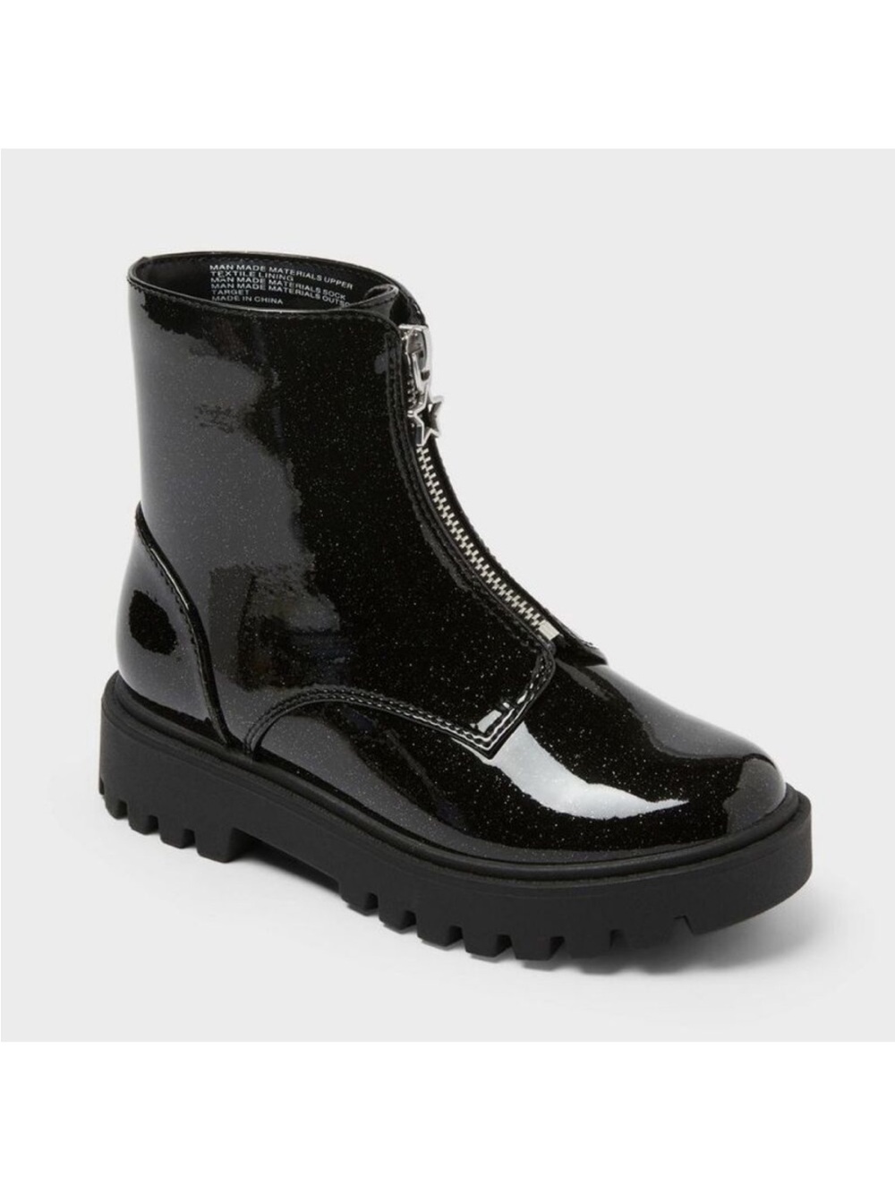 Girls Kids Art Class - Myra Chelsea Boots -Black